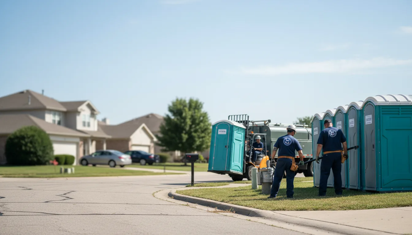 Porta Potty Rental in Cranfills Gap, TX near me